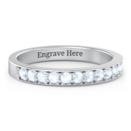 Classic Half Eternity Ring