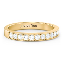 Classic Half Eternity Ring