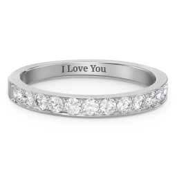 Classic Half Eternity Ring