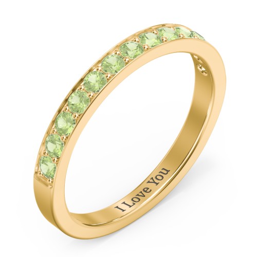 Classic Half Eternity Ring