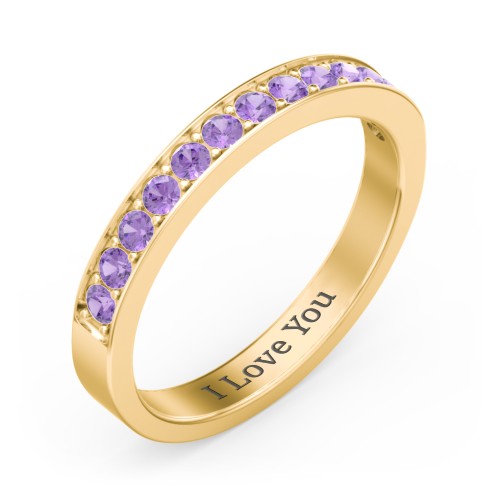 Classic Half Eternity Ring