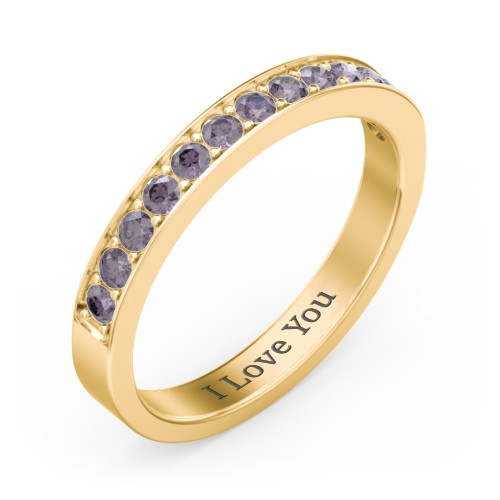 Classic Half Eternity Ring