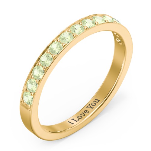 Classic Half Eternity Ring