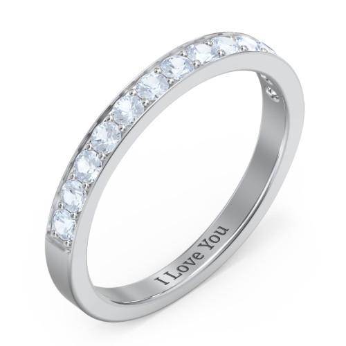 Classic Half Eternity Ring