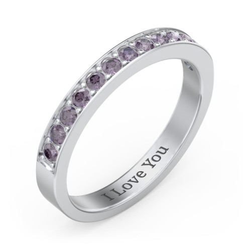 Classic Half Eternity Ring