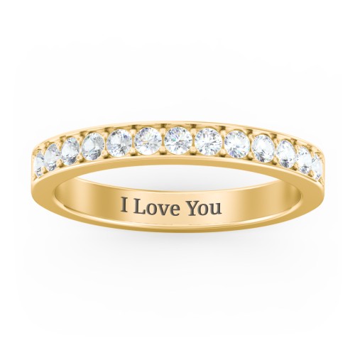 Classic Half Eternity Ring