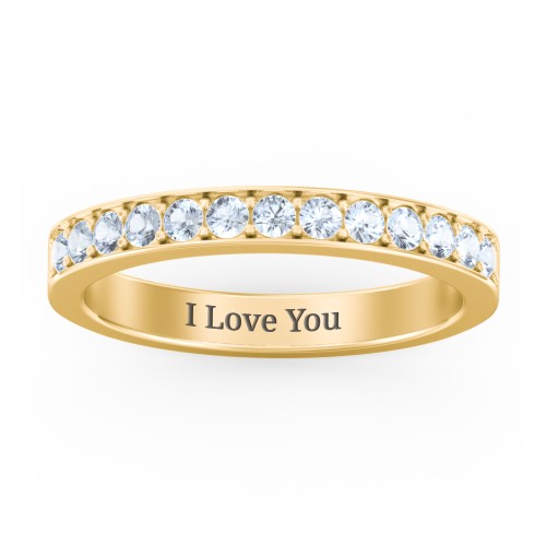 Classic Half Eternity Ring