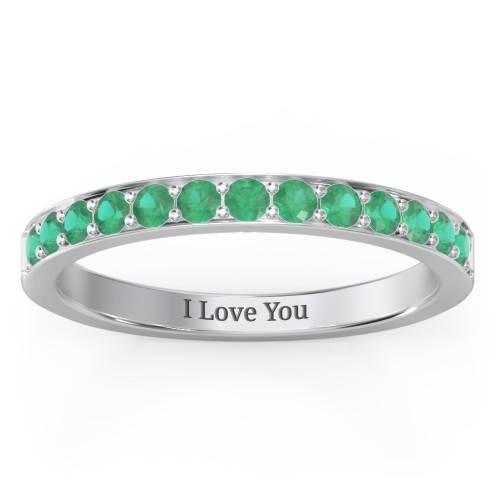 Classic Half Eternity Ring