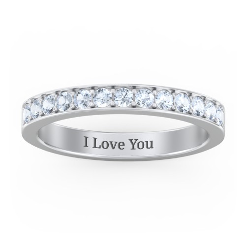 Classic Half Eternity Ring
