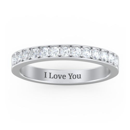 Classic Half Eternity Ring