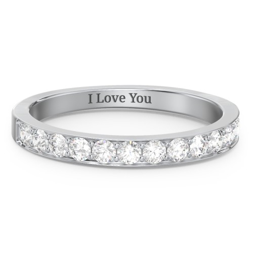 Classic Half Eternity Ring