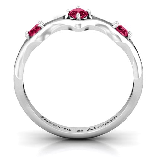 Wavy Trio Ring