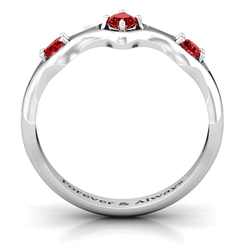Wavy Trio Ring