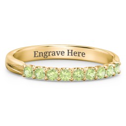 Glimmering Love Ring