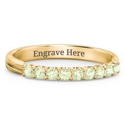 Glimmering Love Ring