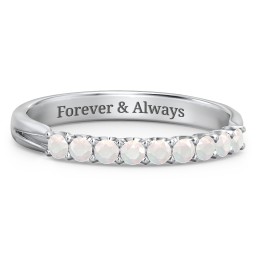 Glimmering Love Ring