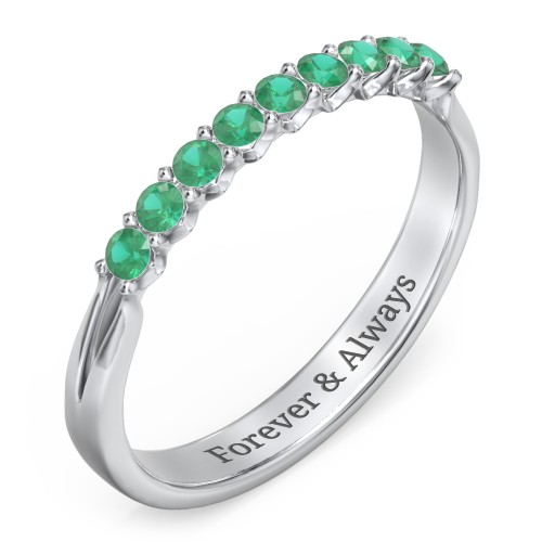 Glimmering Love Ring