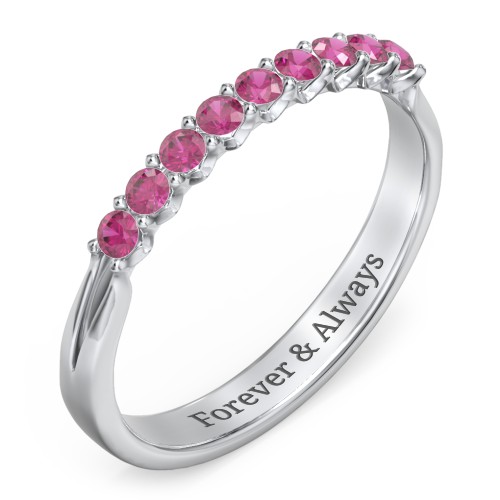 Glimmering Love Ring