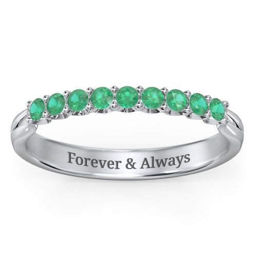 Glimmering Love Ring