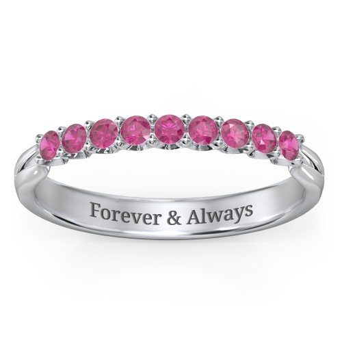 Glimmering Love Ring
