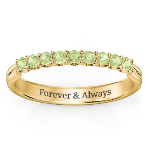 Glimmering Love Ring