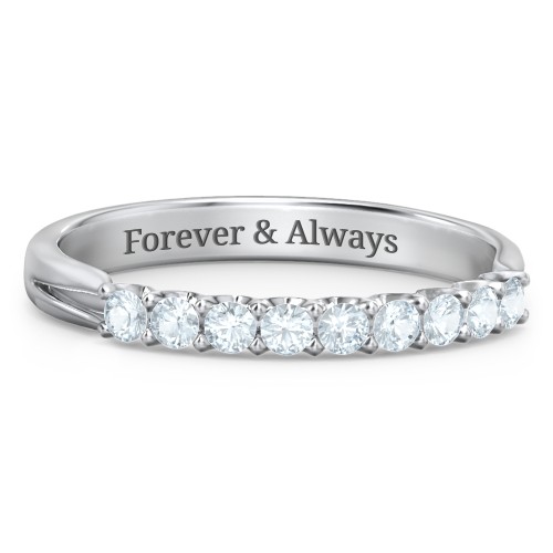 Glimmering Love Ring