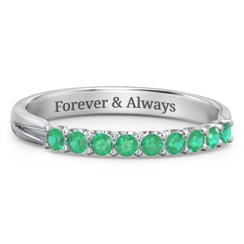 Glimmering Love Ring