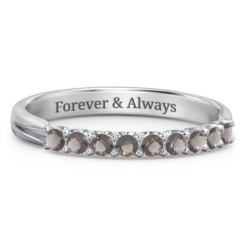 Glimmering Love Ring