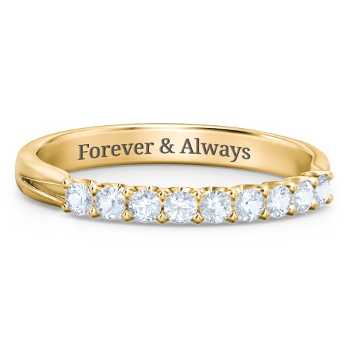 Glimmering Love Ring