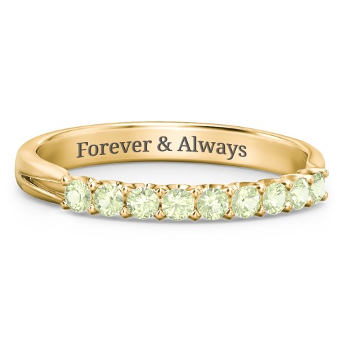 Glimmering Love Ring