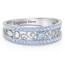 Mesmeric Love Ring