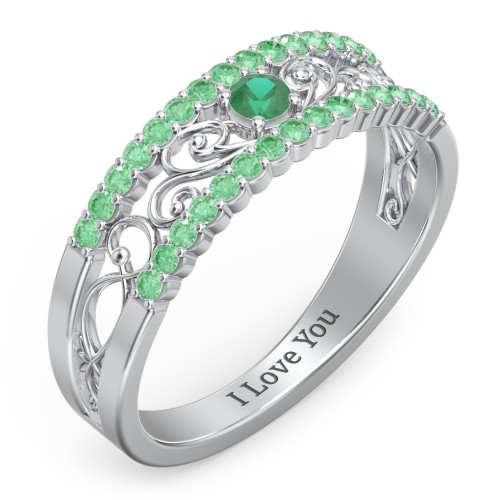 Mesmeric Love Ring
