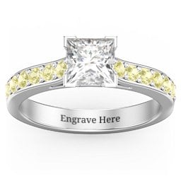 Janelle Princess Cut Ring