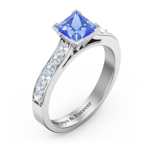 Janelle Princess Cut Ring