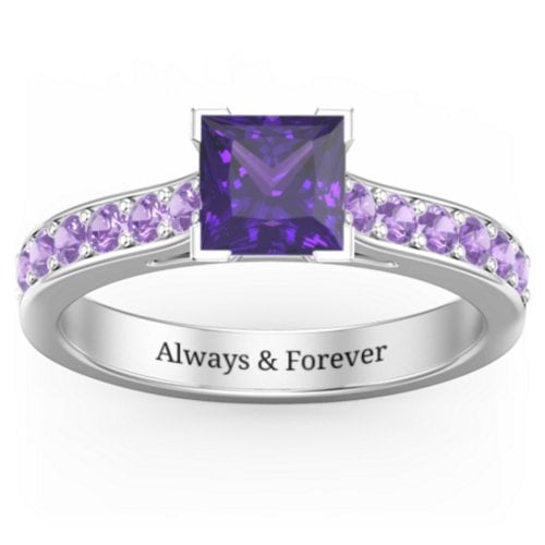 Janelle Princess Cut Ring
