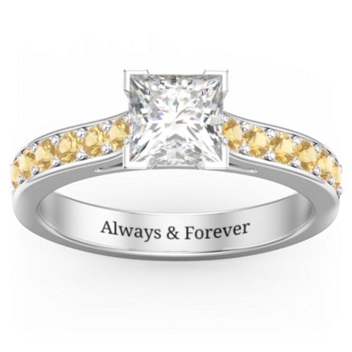 Janelle Princess Cut Ring