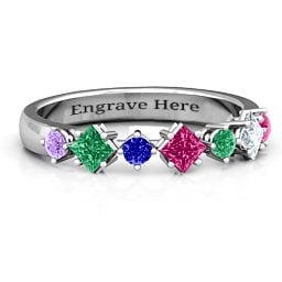 Shape of her Heart Band Ring