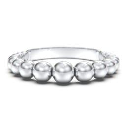 Graduated Beaded Stacking Ring