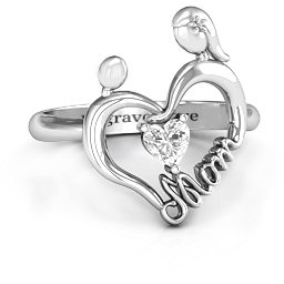 Unbreakable Bond Heart Ring