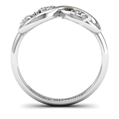 Sweet 16 with Birthstone Infinity Ring