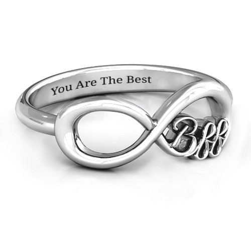 BFF Friendship Infinity Ring