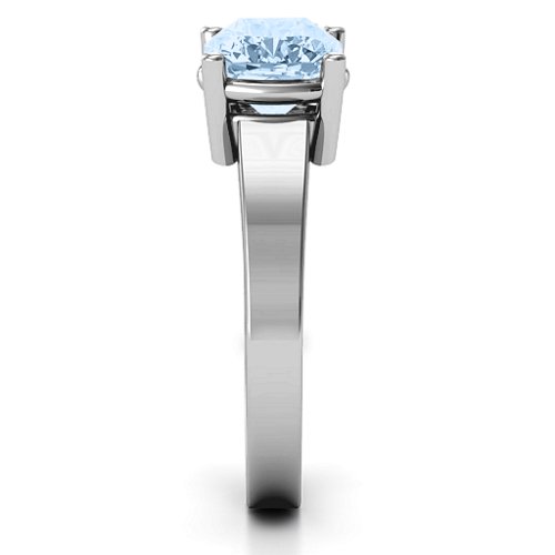 Cushion Cut Solitaire Ring