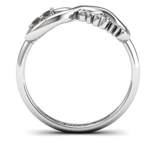 2-10 Stone Nana Infinity Ring