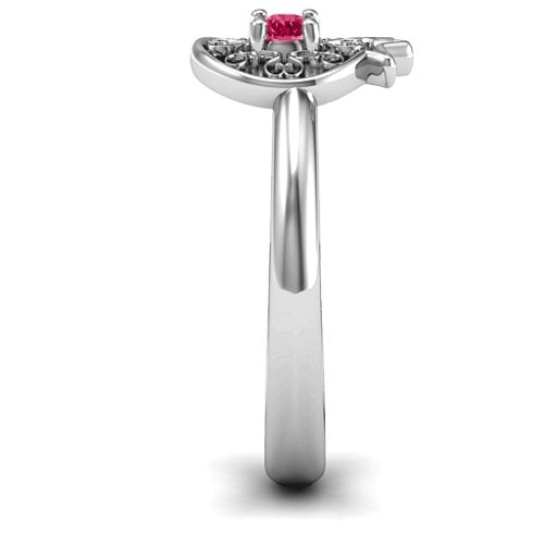 Pomegranate with Filigree Ring