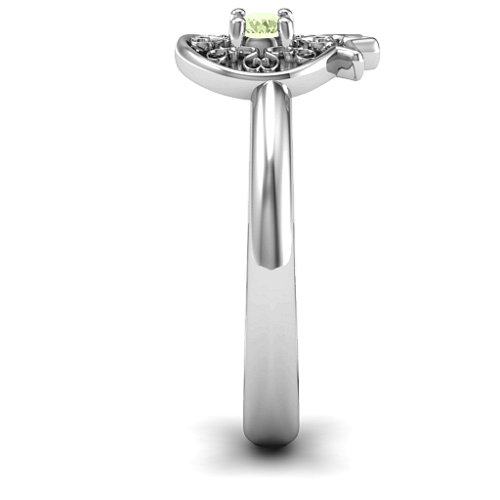 Pomegranate with Filigree Ring