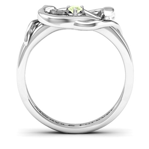 Snake Lover's Knot Ring