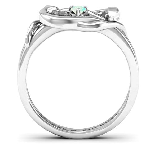 Snake Lover's Knot Ring