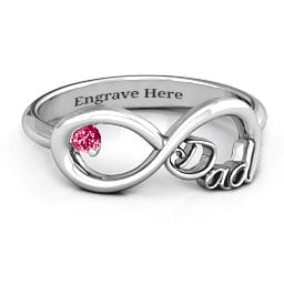 Dad Infinity Ring