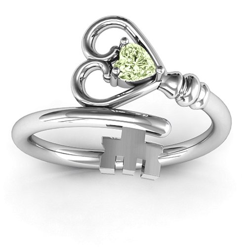 Key to Her Heart Ring