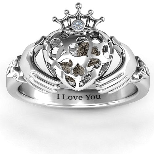 Caged Hearts Claddagh Ring